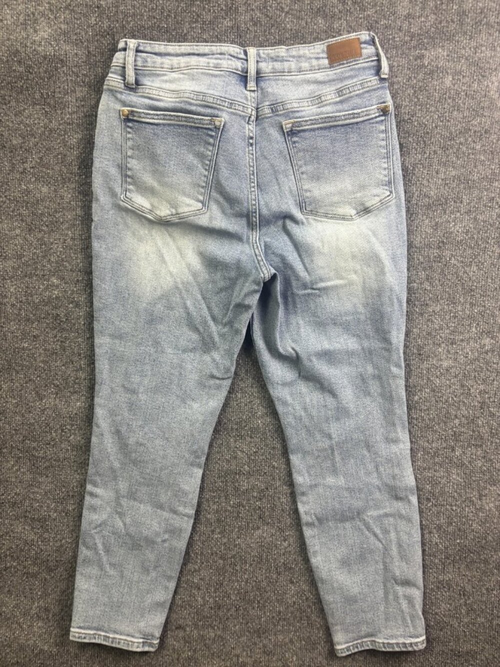 Judy Blue Slim Fit Skinny Jeans Womens 30 Light Wash Mid Rise Stretch 30x26.5 - Picture 7 of 8